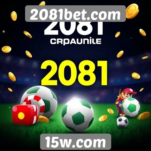 Variedade de jogos disponíveis em 2081bet